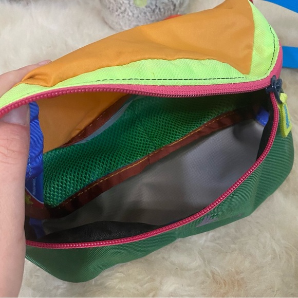 [Cotopaxi] Multi Colored Bold Colorblock Adjustable Fanny Pack Outdoor - Picture 3 of 4